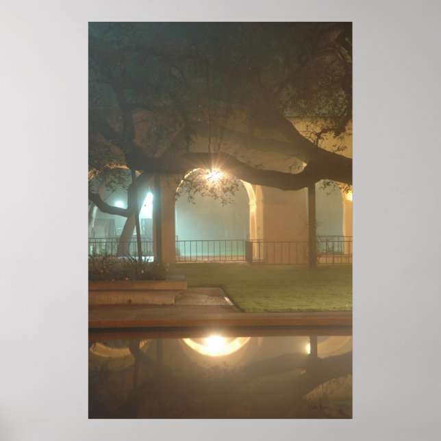 Ljusstrålar som reflekterar poster (Framsidan)