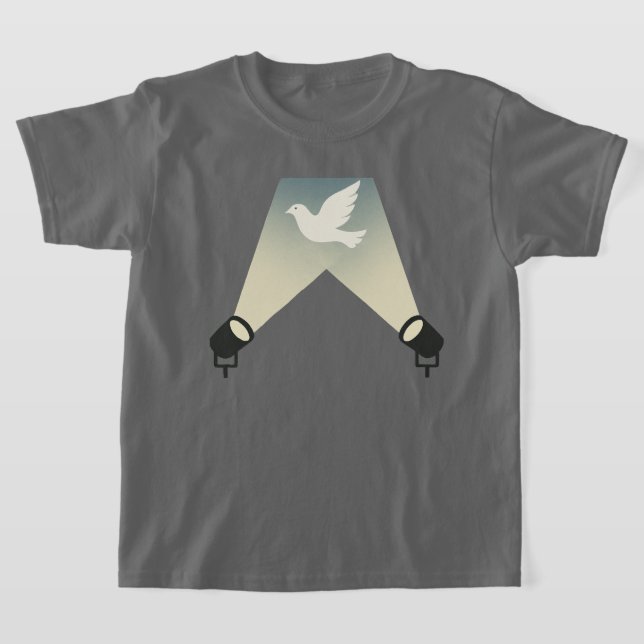 Ljusstrålar T-Shirt (Laydown)