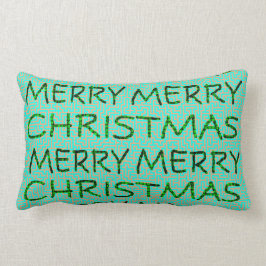 Ljusstreck med flera utformningar i God jul Lumbarkudde