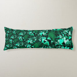 Ljusstyrka, lättaliknande grönt-toner kroppskudde