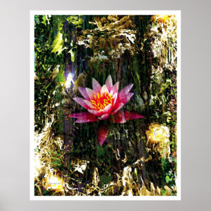 Ljust Abstrakt 4: Vårt hjärta Poster