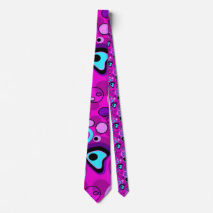 Ljust abstrakt, magenta slips