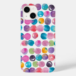 Ljust akvarell-iPhone-fodral – Abstrakt konst