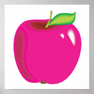 ljust äpple poster