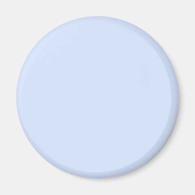 Ljust babyblått magnet (Framsidan)