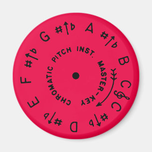 Ljust bär Pitchpipe Magnet