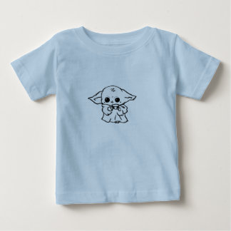 Ljust blå T-shirt