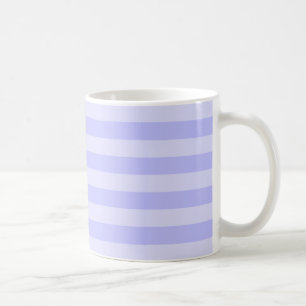 Ljust - blått görad randig mönstermugg kaffemugg