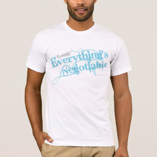 Ljust - blåttklassikerskjorta tee shirt