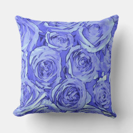 Ljust - blåttro kudde