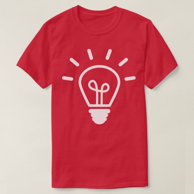 Ljust bulb 2 t shirt (Design framsida)