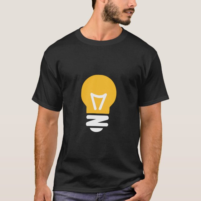 Ljust bulb t shirt (Framsida)