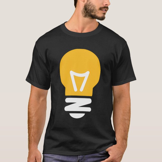 Ljust bulb t shirt (Framsida)