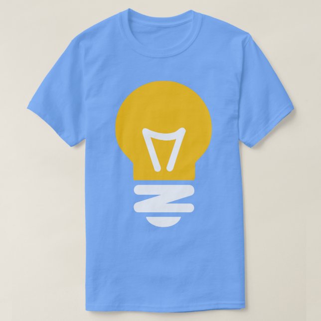 Ljust bulb t shirt (Design framsida)