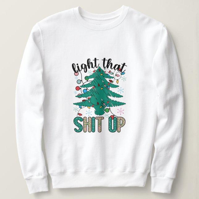 Ljust christmas t shirt (Design framsida)
