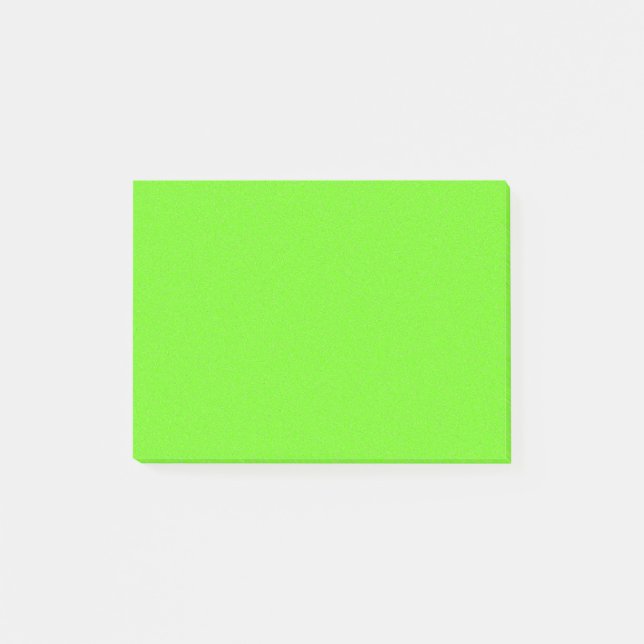 Ljust - den gröna stjärnan dammar av post-it block (Framsida)