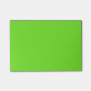 Ljust - den gröna stjärnan dammar av post-it block