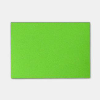 Ljust - den gröna stjärnan dammar av post-it block