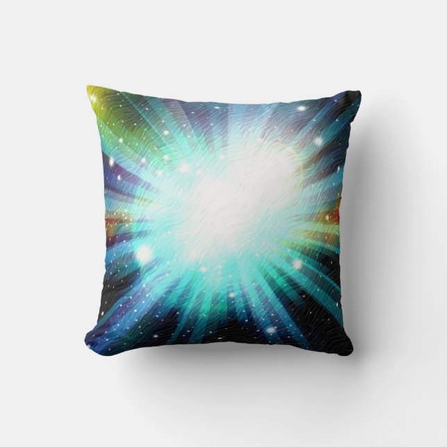 Ljust Fantasy Art Design Abstrakt Pillow 35 Kudde (Framsida)