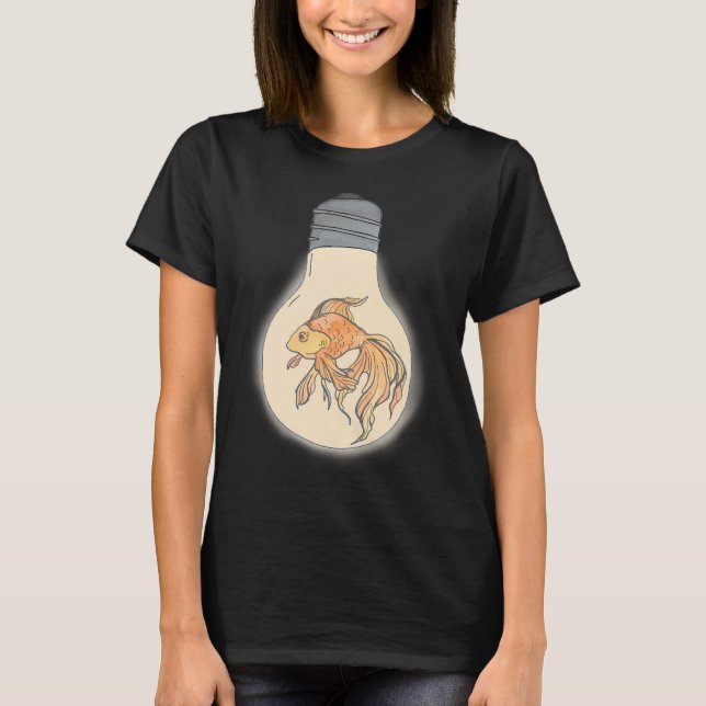 Ljust Fisk T Shirt (Framsida)