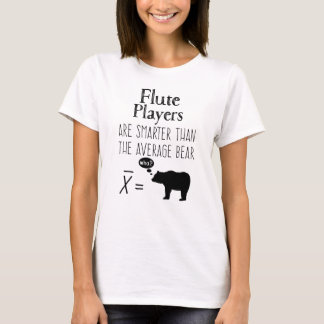 Ljust Flute T-shirt - Genomsnittligt björn