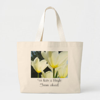 Ljust framtid framöver! Totebags Kontorspresenter Jumbo Tygkasse