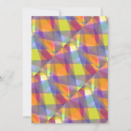 Ljust geometrisk - gratulationskort julkort