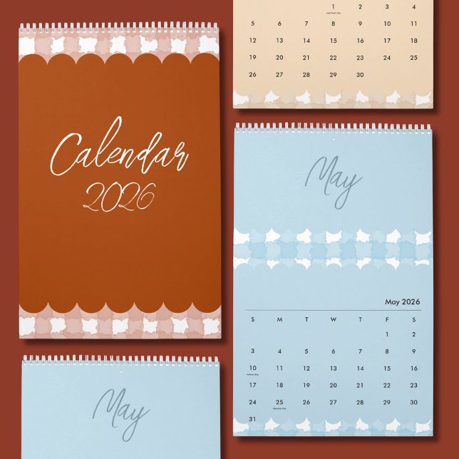 Ljust, glatt och bedårande designkalender kalender (Skapare uppladdad)