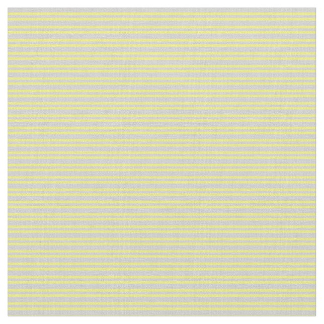 Ljust Grått och Gult Färgad stripe Mönster Tyg (Närbild)