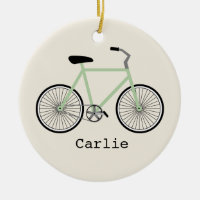 Ljust - grön cykelpersonligprydnad