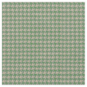 Ljust - grön houndstooth tyg