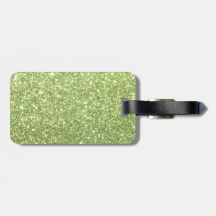 Ljust - gröna glitterSparkles Bagagebricka