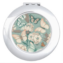 Ljust grönt blomdekaler och blommor