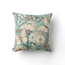 Ljust grönt blomdekaler och blommor