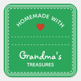 Ljust grönt Burk-lock etiketter tom textrutekarta