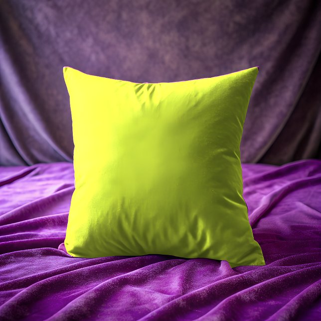 Ljust grönt Dekorativ kudde (Light Green Throw Pillow)