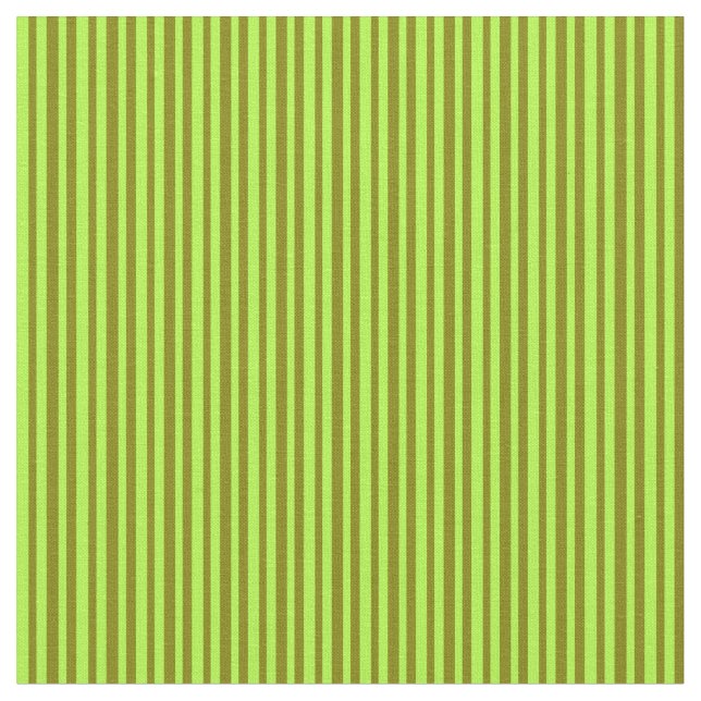 Ljust grönt Färgad och Grönt, stripe/länkad Mönste Tyg (Närbild)