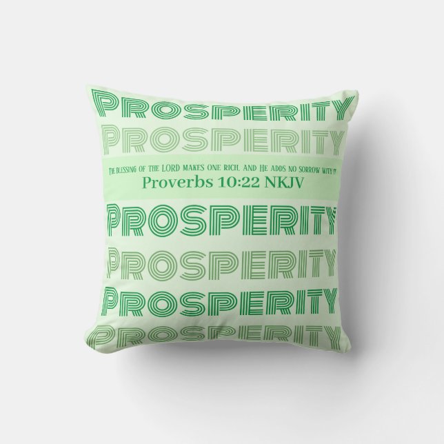 Ljust grönt för proverbs för växlingsbibel verse kudde (Framsida)