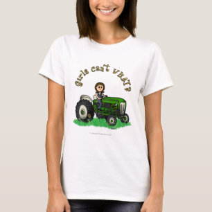Ljust grönt jordbrukare t-shirt