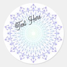 Ljust grönt-Light Lila Diamond Kant Stickers