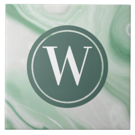 Ljust grönt marble Tile Sea Grönt Teal Stone Kakelplatta