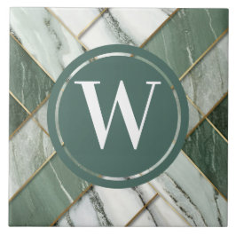 Ljust grönt marble Tile Sea Grönt Teal Stone Kakelplatta