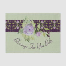 Ljust grönt med Lila