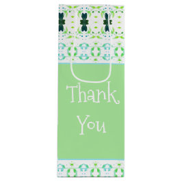 Ljust grönt med Söt mönstrad