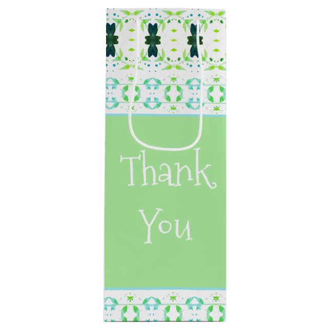 Ljust grönt med Söt mönstrad (Framsidan)