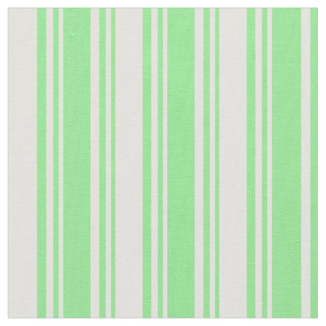 Ljust grönt och lätt cyan stripe/lind Mönster Tyg (Närbild)