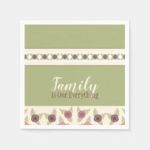 Ljust grönt och mjuk Rosa