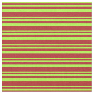 Ljust grönt och röd lutning/stripe Mönster Tyg