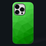 Ljust grönt övertoningsgeometriskt rutnät mönster<br><div class="desc">Ljust grönt gradientgeometrisk maska med mönster-ljusa trianglar,  ombre. Coola moderna triangelgeometriska nät med ljus till mörk grönt gradientdesign.</div>