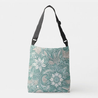 Ljust grönt Paisley Tote Bag Axelväska